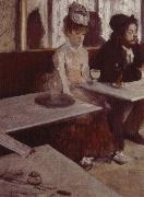 Edgar Degas absint oil painting on canvas